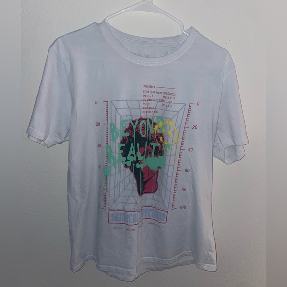 T-Shirt Color White Size Large - Picture 1 of 3
